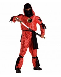 Kostium Ninja czerwony III