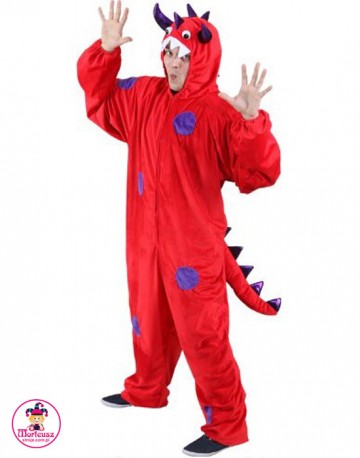 Strój Monster czerwony
